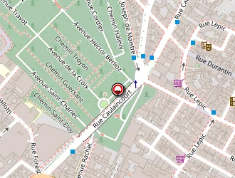 Carte de Les Trois Baudets à Paris