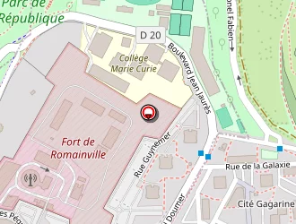 Carte de Chez Virginie à Romainville