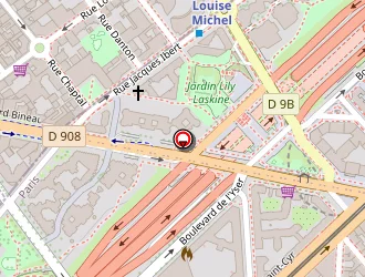 Carte de Gatard à Paris