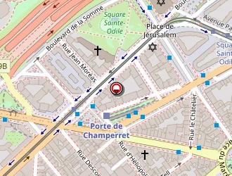 Carte de Editcrea à Paris