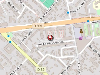 Carte de Vanvi Yvonne à Rueil-malmaison