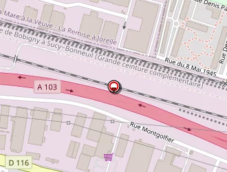 Carte de Lbm Déco à Rosny-sous-bois