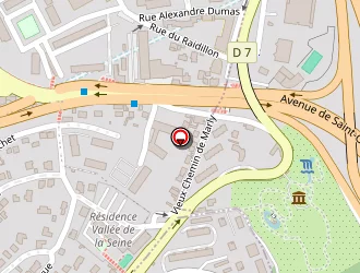 Carte de Cochin Mathieu à Marly-le-roi