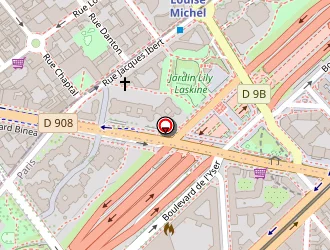 Carte de Cohen James à Paris