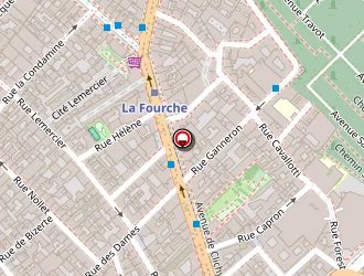 Carte de Cinéma Pathé Wepler à Paris