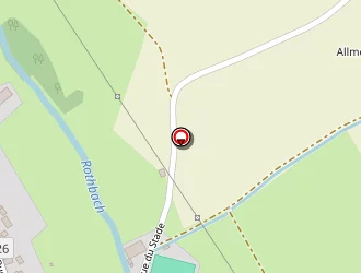 Carte de Stade Bruhl à Mulhausen