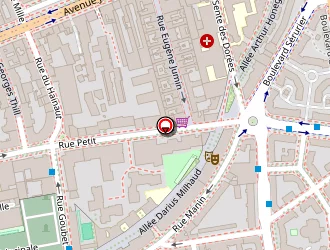 Carte de Bsm 75 à Paris