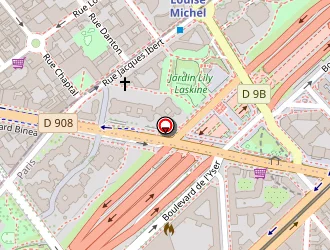 Carte de Bubble Car à Paris