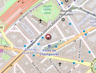 Carte de Télé Paris à Paris