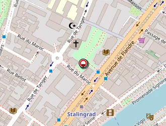 Carte de Corso Quai De Seine à Paris