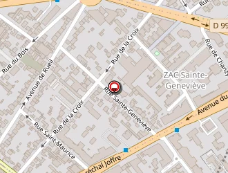 Carte de Eveler à Nanterre