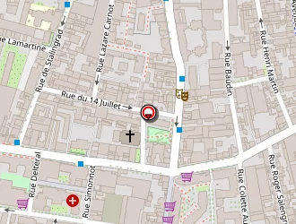 Carte de Serivan à Pré-saint-gervais (le)