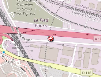 Carte de Chalane Aurélien à Rosny-sous-bois