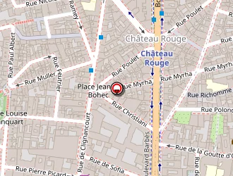 Carte de Optic 2000 Clignancourt à Paris