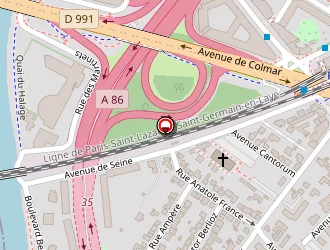 Carte de Clair Jérôme à Rueil-malmaison