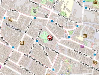 Carte de Gorin Martin à Paris