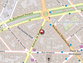 Carte de Goethe Avocats à Paris