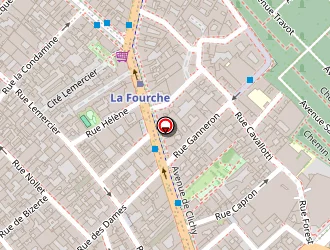 Carte de Pharmacie Chatel à Paris