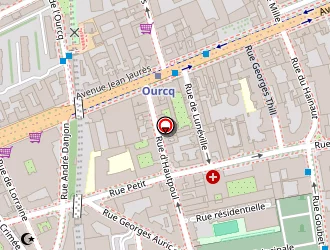 Carte de Le Petit Pelleport à Paris