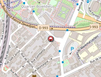 Carte de Btel à Puteaux