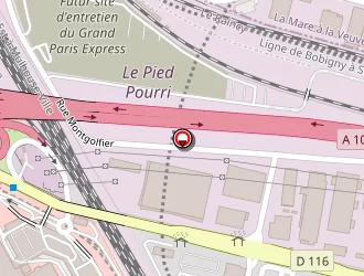 Carte de Centre Scriptura à Rosny-sous-bois