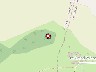 Carte de Du Valencey à Ver