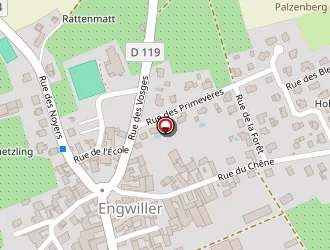 Carte de Sani Sein à Engwiller