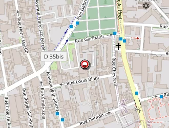 Carte de Eglise Christ Céleste à Pantin