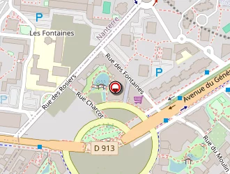 Carte de La Rose Blanche à Puteaux