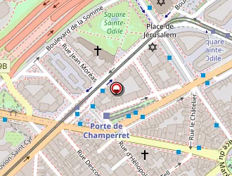 Carte de Charles Pozzi Automobiles C.p.a à Paris