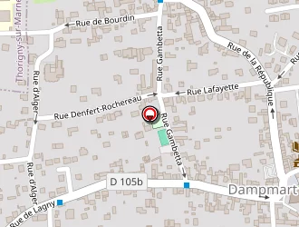 Carte de Primabat Rénovation à Dampmart