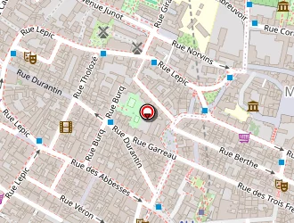 Carte de Hôtel Du Moulin à Paris