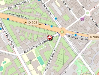 Carte de Crescendo à Paris