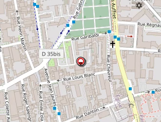 Carte de Garage Nicolas à Pantin