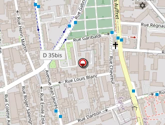 Carte de Landron Julie à Pantin