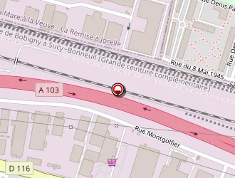 Carte de Robservice à Rosny-sous-bois