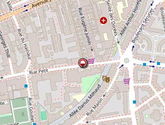 Carte de Abid Kawtar à Paris