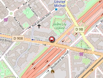 Carte de Frozen K à Paris