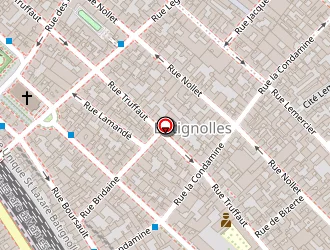 Carte de Detrad à Paris