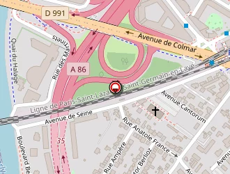 Carte de Summer 7 à Rueil-malmaison