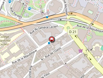 Carte de Carrefour City Orléanoe à Puteaux