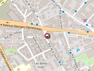 Carte de Speedy à Nanterre