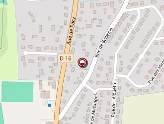 Carte de Ecole Primaire à Chaussée-d'ivry (la)