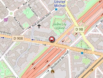 Carte de Yp-services à Paris