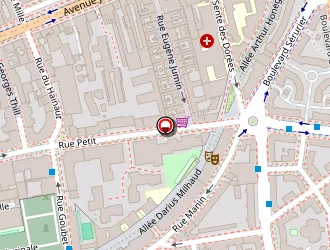 Carte de Audichama à Paris