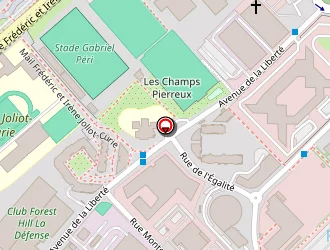 Carte de Precis à Nanterre