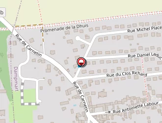 Carte de Del Bât à Dampmart