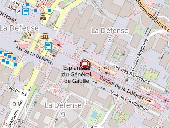 Carte de Eiffage Construction Paris Patrimoine (eiffage Construc Ile France Habitat) à Puteaux