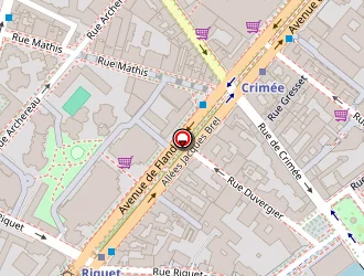 Carte de Lantiéri Frédérique à Paris