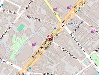 Carte de Praudel Andoche à Paris